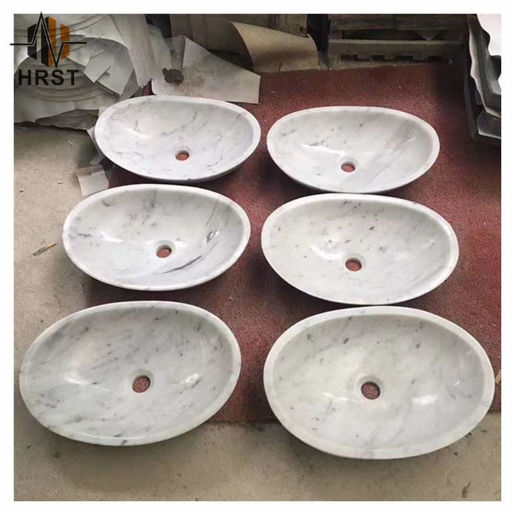 Bianco Carrara White Marble Basin (4)