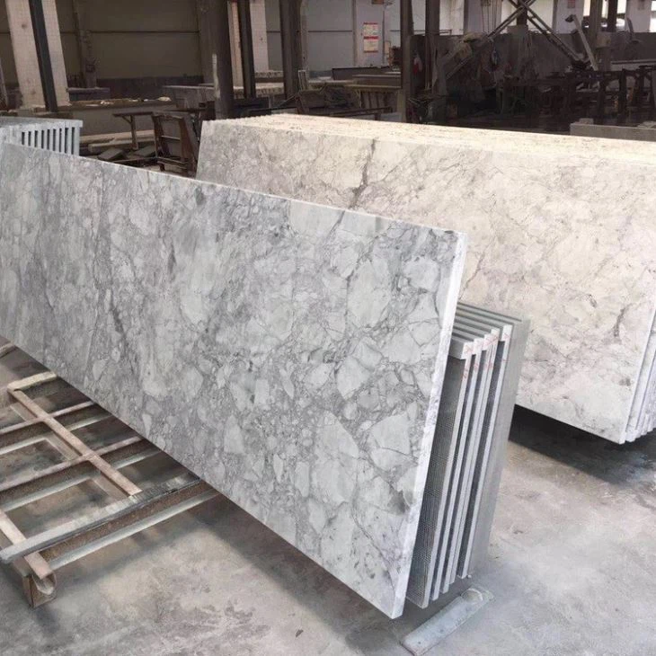 Super White Quartzite Vanity Top (7) Super White Quartzite Vanity Top (7)