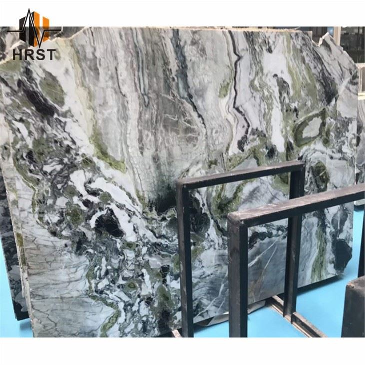 China Primavera Marble Ice Green Cold Jade Connect Slab Tile China Primavera Marble Ice Green Cold Jade Connect Slab Tile