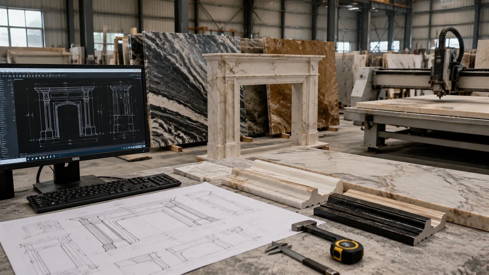 custom-stone-fireplace-cad-fabrication-process custom-stone-fireplace-cad-fabrication-process